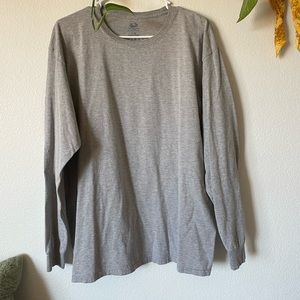 Fruit of the Loom Grey Longsleeve